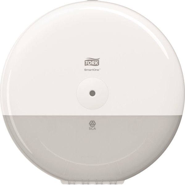 Tork T8 SmartOne Dispenser til toiletpapir i hvid - Køb | Lomax