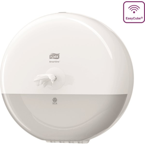 Tork T8 SmartOne Dispenser til toiletpapir i hvid - Køb | Lomax
