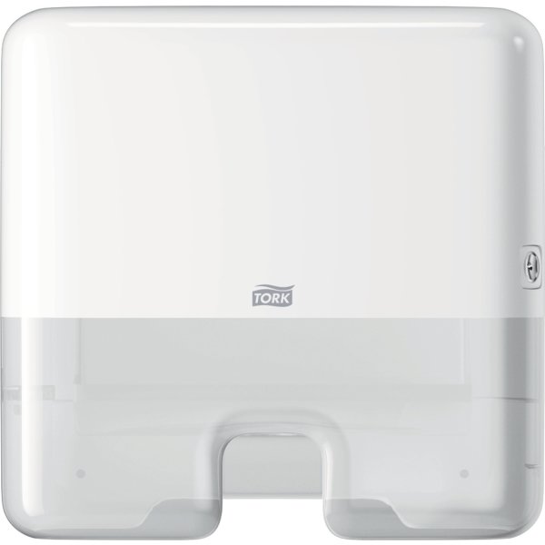 Tork H2 Xpress Mini Dispenser Håndklædeark, hvid