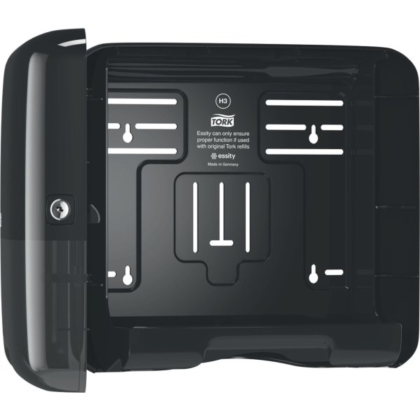 Tork H3 Mini Dispenser Håndklædeark, sort
