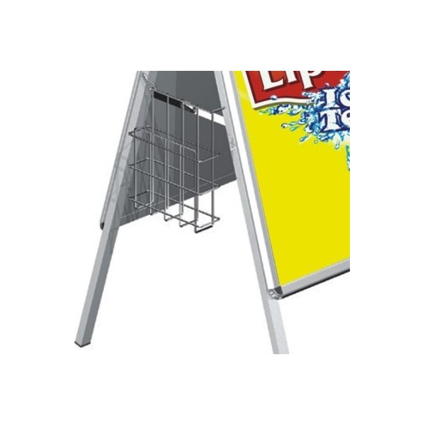 Gatuskylt Alu-Line Rondo, A2, Silver