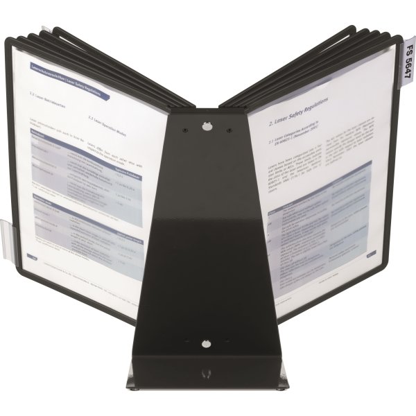 Durable Vario 10 Infocenter | Bord | Sort