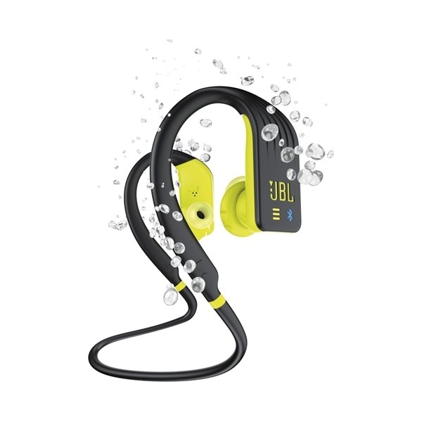 JBL Endurance DIVE hovedtelefoner, sort/lime