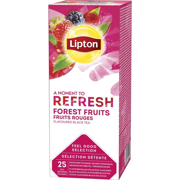 Lipton Skovbær te, 25 breve