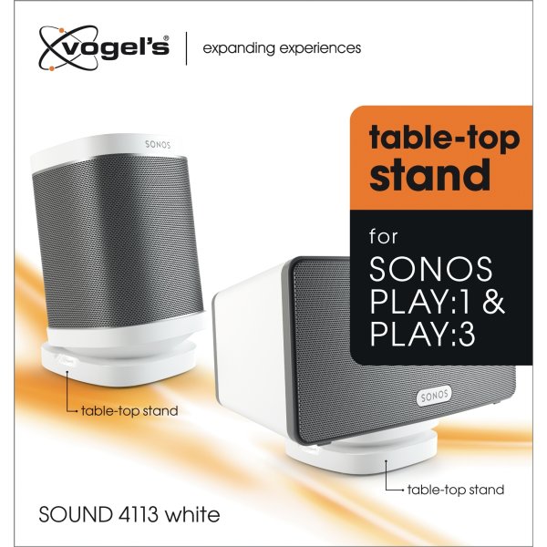 Vogels 4113 Bordholder til Sonos One/Play:1-3 hvid