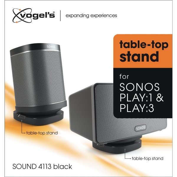Vogels 4113 Bordholder til Sonos One/Play:1-3 sort