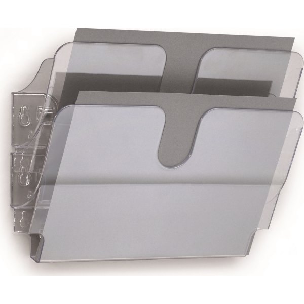Durable FP Brochureholder | 2 | A4 tværf. | Klar