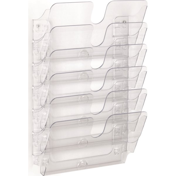 Durable FP Brochureholder | 6 | A4 tværf. | Klar