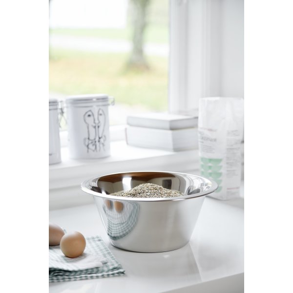 Køkkenskål blankpoleret, 2,5 L