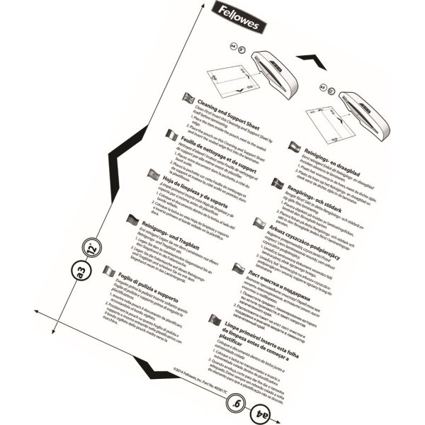 Fellowes A3/A4 Lamineringsrengøringslommer 10 stk