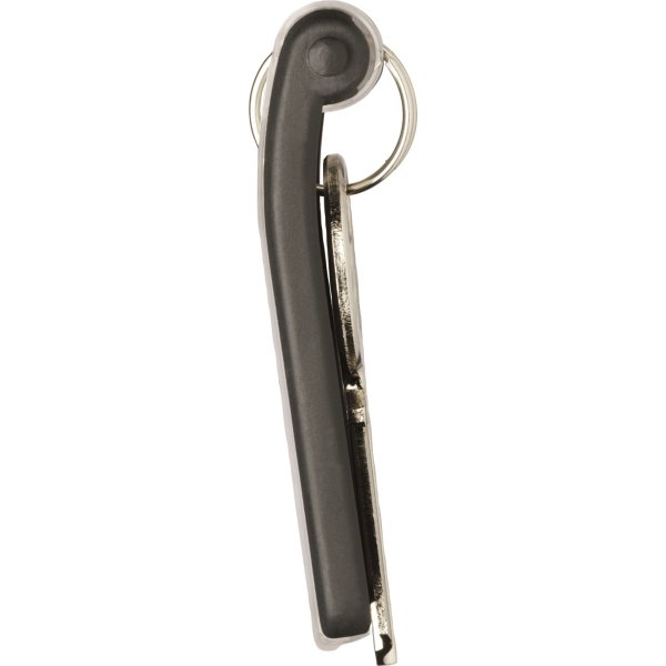 Durable Key Clip Nøglering/brik | Sort | 6 stk.