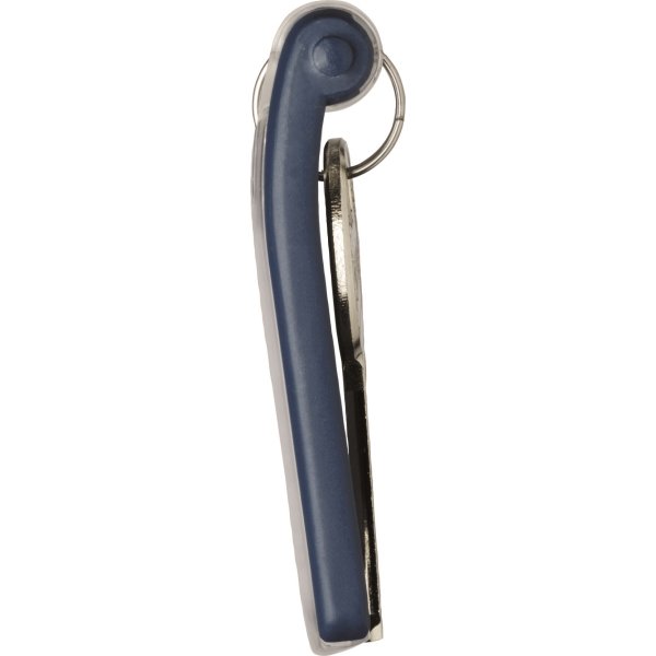 Durable Key Clip Nøglering/brik | Blå | 6 stk.