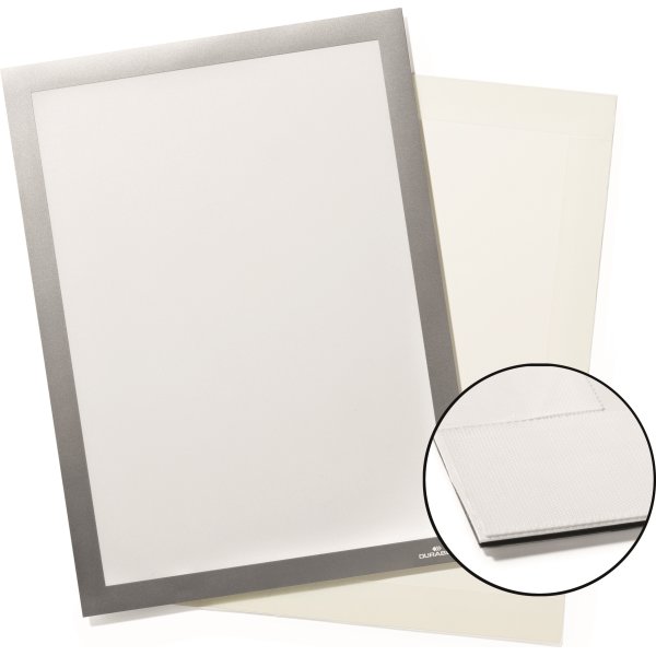 Durable Duraframe Grip | A4 | Sølv