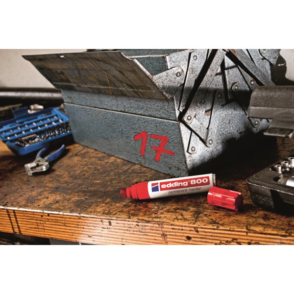Edding 800 Permanent Marker | Rød