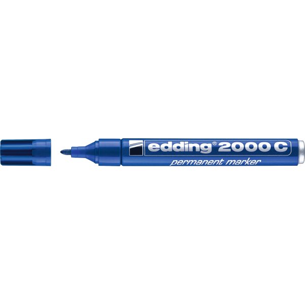 Edding 2000C Permanent Marker | Blå