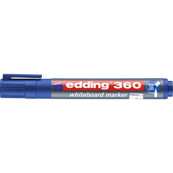 Edding 360 whiteboard marker, blå