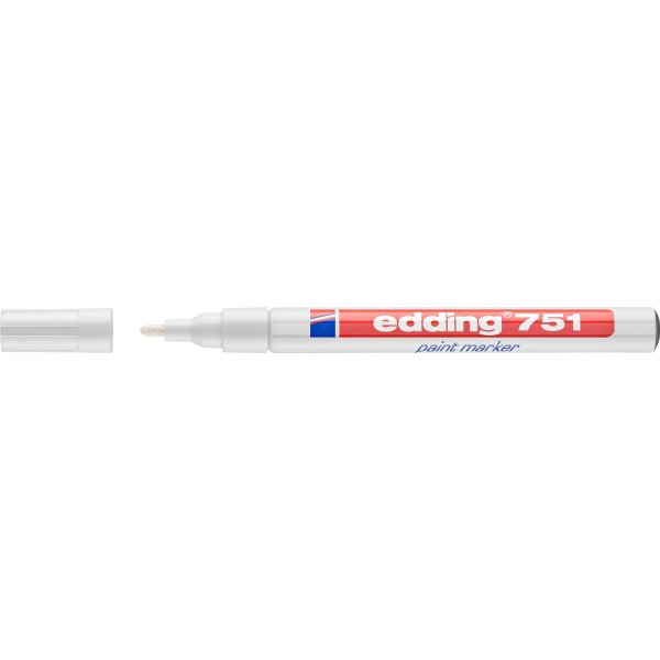 Edding 751 Paint Marker | Hvid