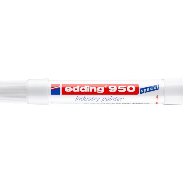Edding 950 Industri Marker | Hvid