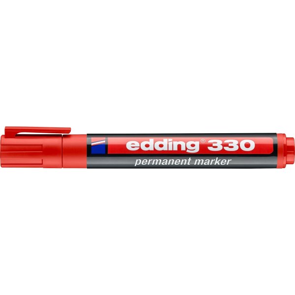 Edding 330 Permanent Marker | Rød