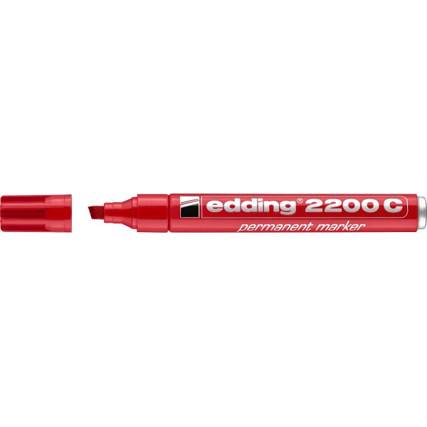 Edding 2200C Permanent Marker | Rød