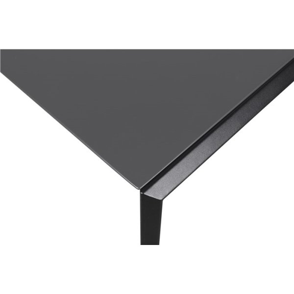 Magnus havebord 200x90 cm, Sort/Mørk grå