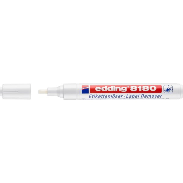 Edding 8180 Label Removal Marker | Transparent