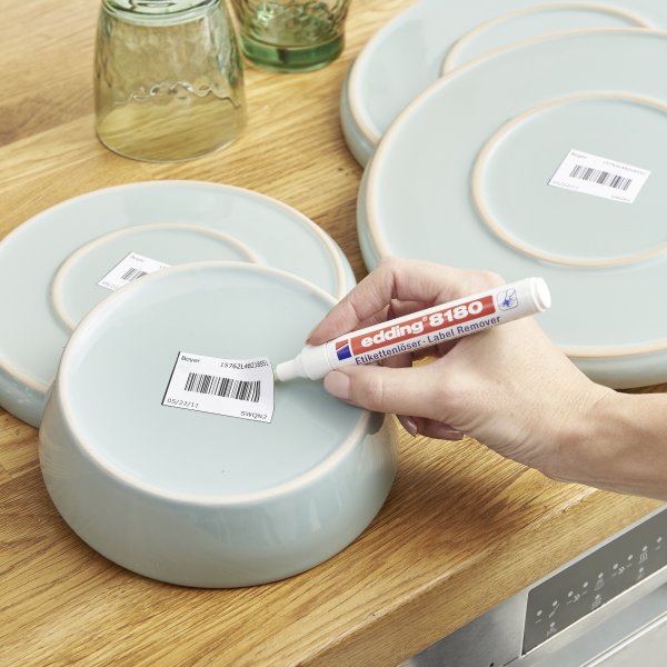 Edding 8180 Label Removal Marker | Transparent
