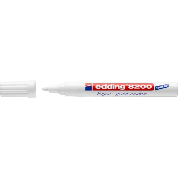 Edding 8200 Fuge Marker | Hvid