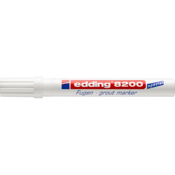 Edding 8200 Fuge Marker | Hvid
