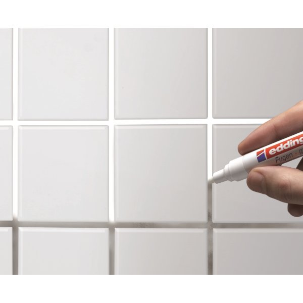 Edding 8200 Fuge Marker | Hvid
