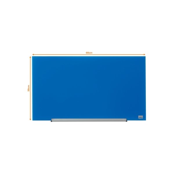 Nobo Glastavle Impression Pro 31" blå