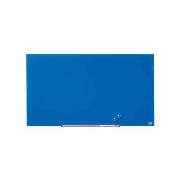 Nobo Diamond glastavle i blå, 45" - 55,9x99,3 cm