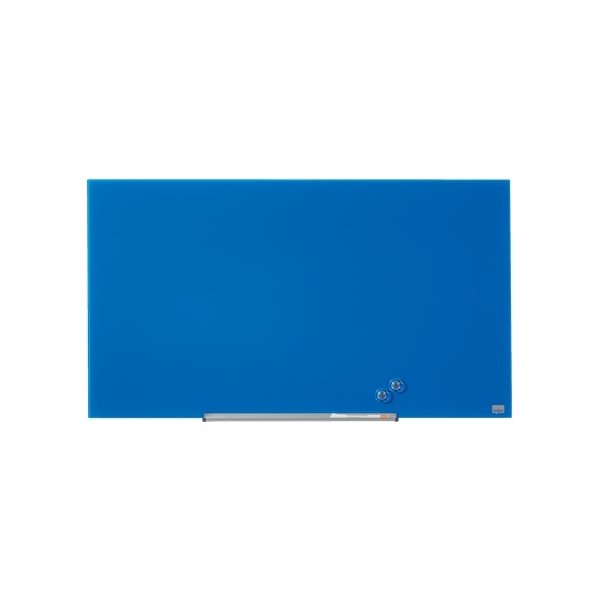 Nobo Glastavle Impression Pro 45" blå