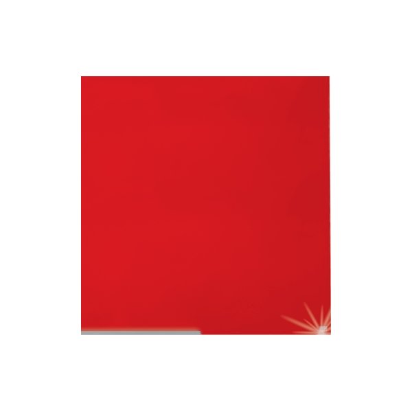 Nobo Glastavle Impression Pro 85" rød