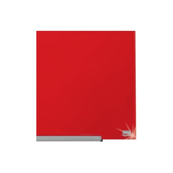 Nobo Glastavle Impression Pro 31" rød