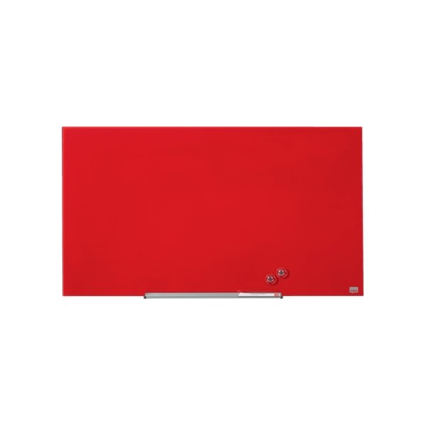 Nobo Glastavle Impression Pro 45" rød