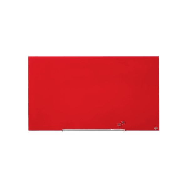 Nobo Glastavle Impression Pro 57" rød