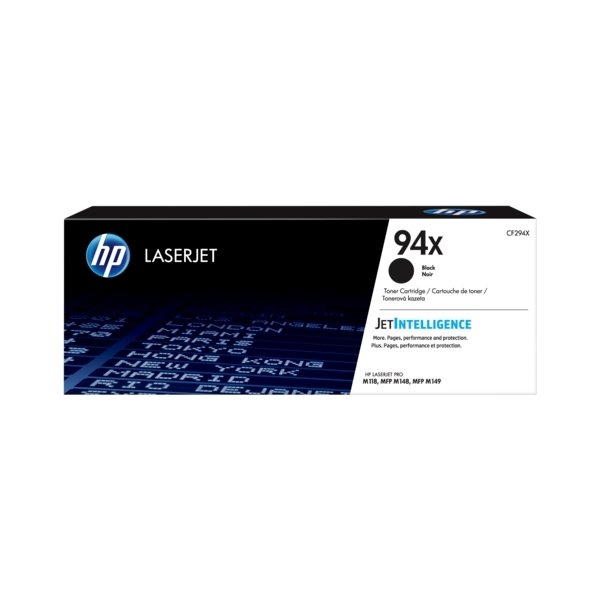 HP Laserjet 94X Lasertoner, sort, 2.800 sider