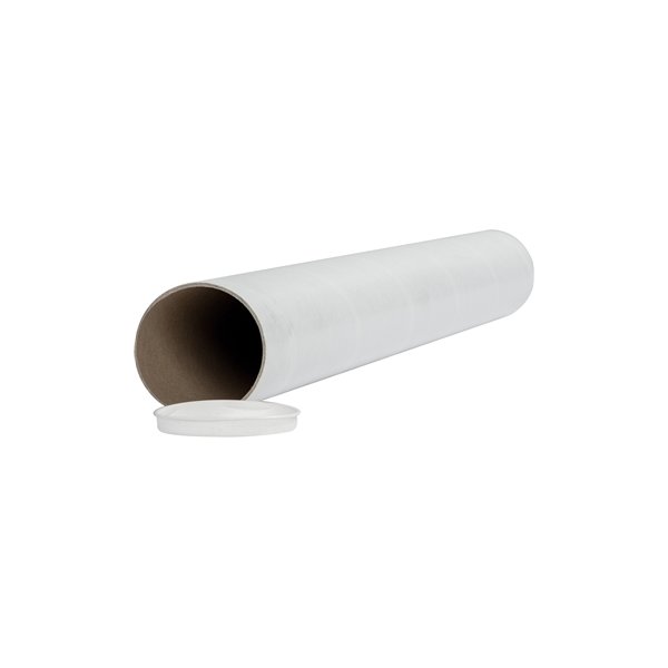 Paprør m. låg | Ø80x2,0x750 mm