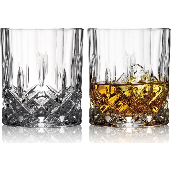 Lyngby Glas Lounge Whiskyglas, 2 stk., 31 cl