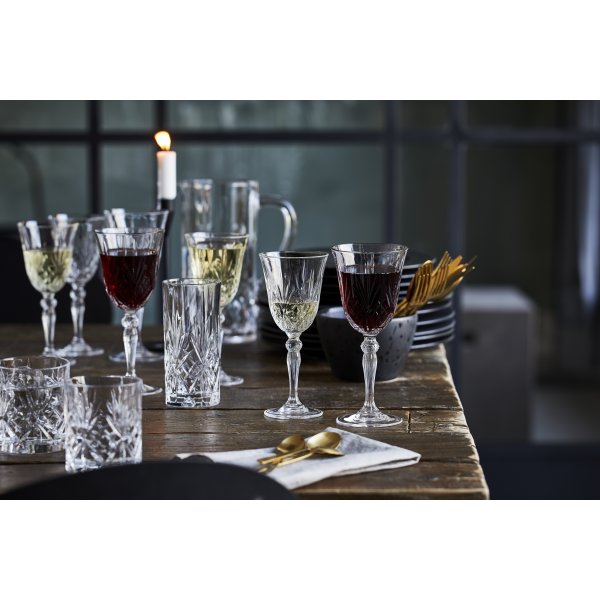 Lyngby Glas Melodia Hvidvinsglas, 4 stk., 21 cl