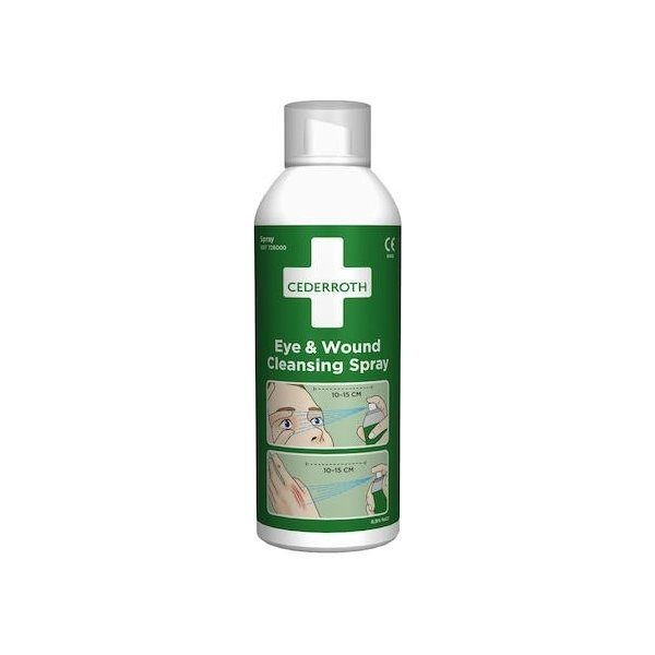 Cederroth Rensespray | Øjne og sår | 150 ml