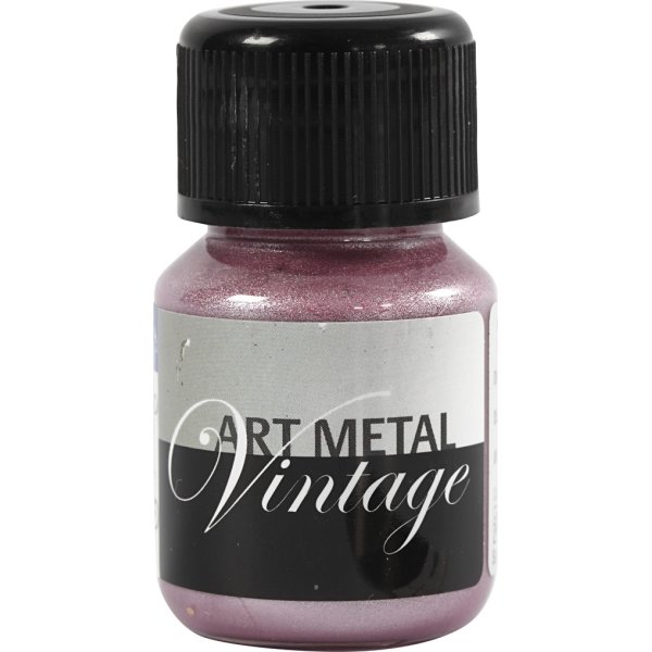 Art Metal Specialmaling, 30 ml, perlerød