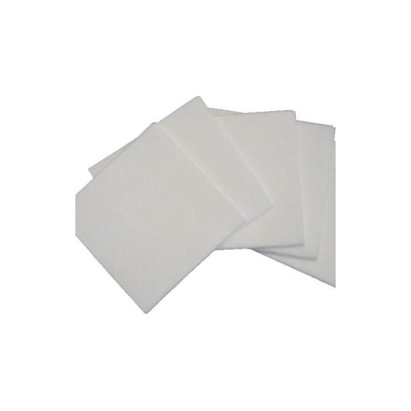 Universalklud uden mikroplast, 38 x 38, Hvid