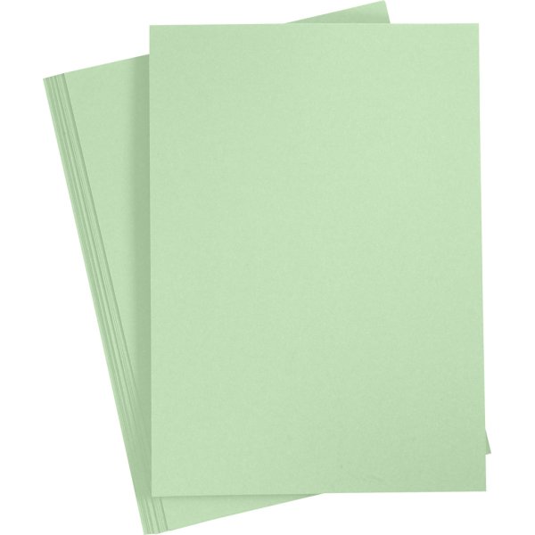 blok formel regeringstid Happy Moments Papir, A4, 70g, 20 ark, lys grøn - Køb her! | Lomax A/S