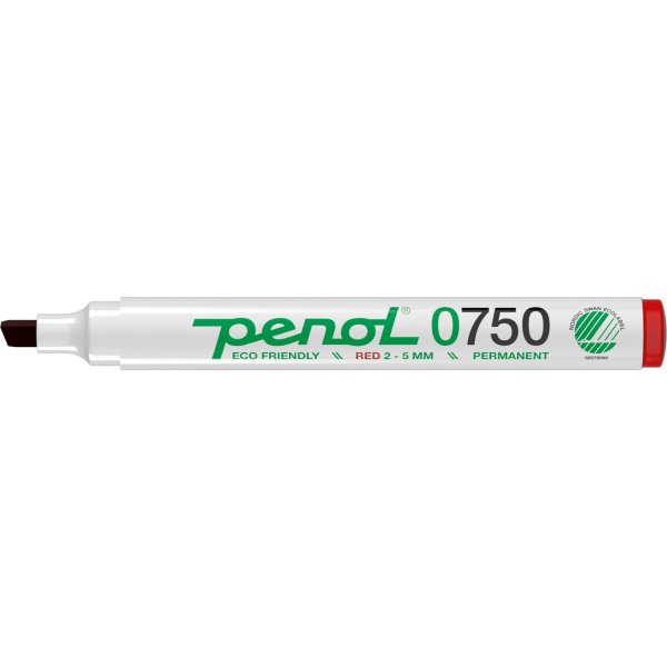 Penol 0750 Permanent Marker | Rød