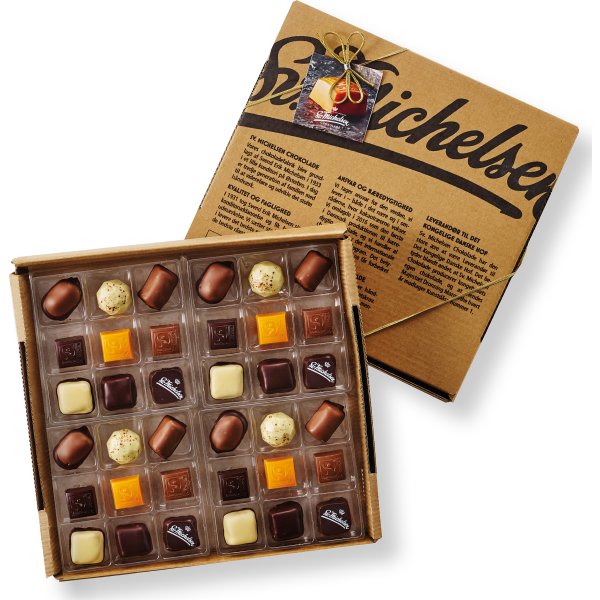 Sv. Michelsen Fyldt Chokolade, 36 stk, 450g