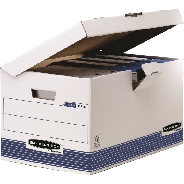 Bankers Box System Arkivkasse | Flip Top Maxi