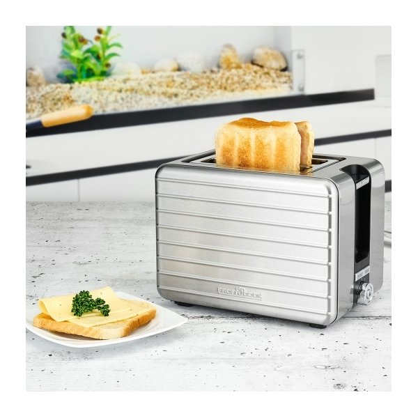 ProfiCook TAZ 1110 2-slice Toaster, stål