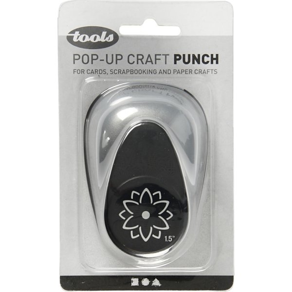 Tools Pop-Up Stansejern, 38 mm, blomst